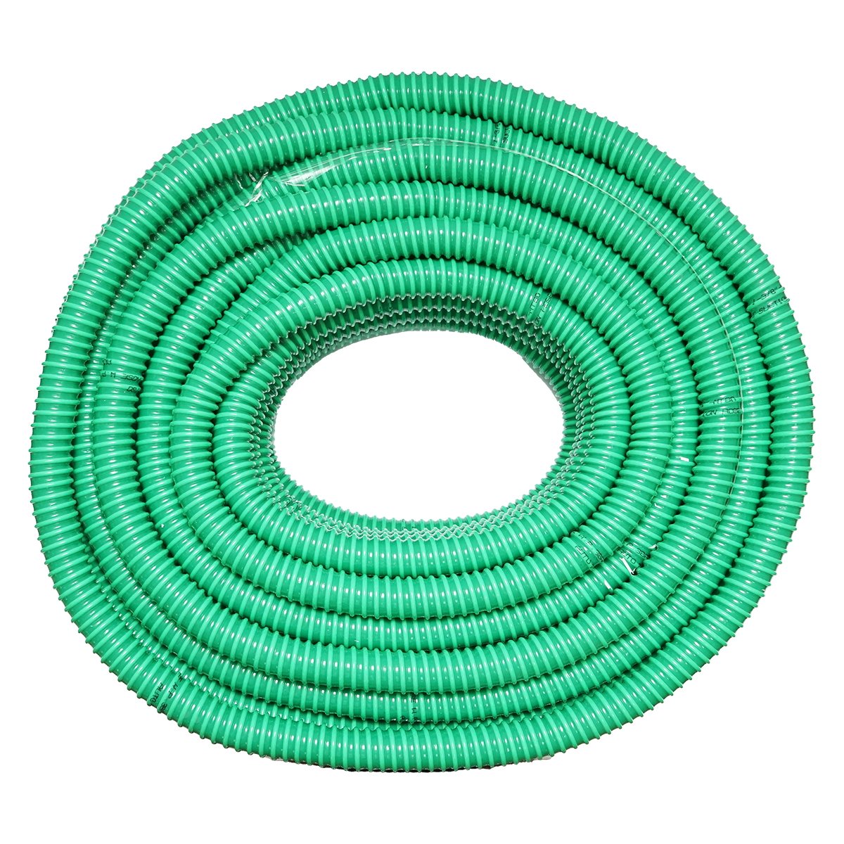 Furtun semanatoare SPC cu arc /colac de 50M verde, interior 35/3mm grosime